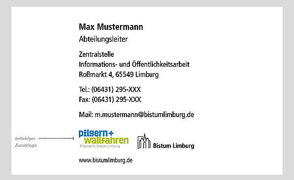 Signatur Bistum Limburg Zusatzlogo